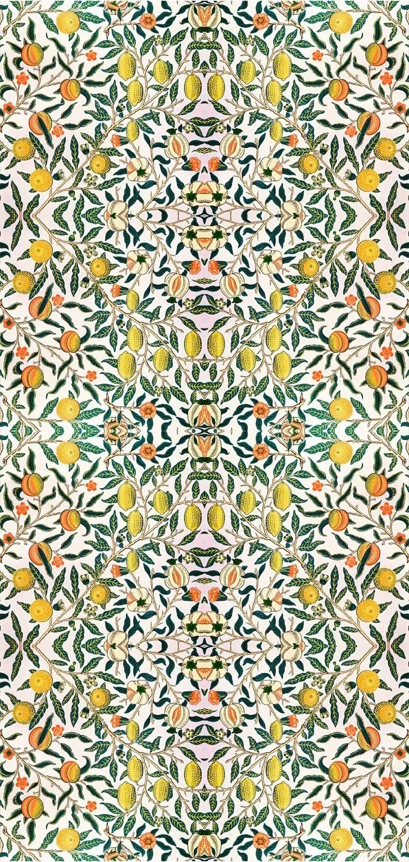 Custom Size Stained Glass Window Film Electrostatic Privacy Protection Reusable Removable Home-Decor Window Covering Leave Fruit