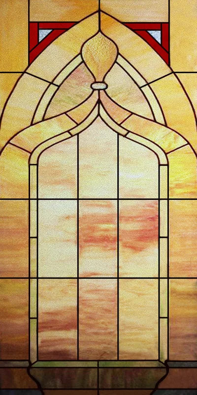 Window Film Frosted Stained Glass Films,Church Static Cling,Privacy Films,Door Sticker,for Kitchen Office Home Decor Customized