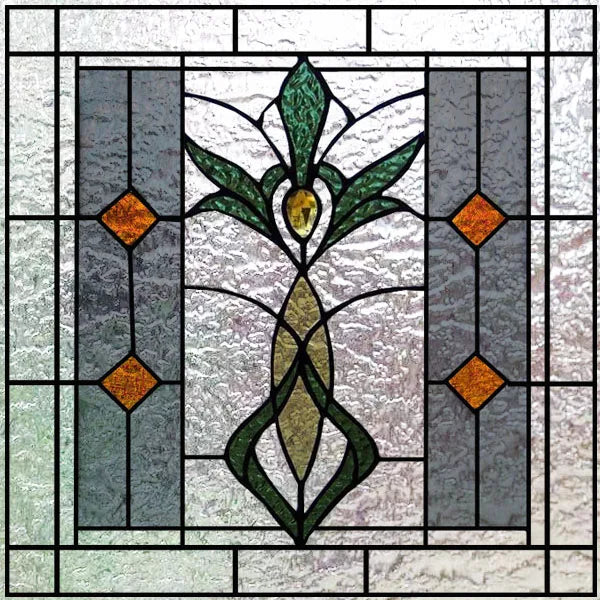 Custom size 3D Matte Window Film Stained Glass Decorative Uv Window Sticker Privacy Frosted Static Cling Window Decal for Glass