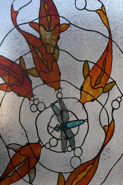 Window Film Frosted Stained Glass Films,European Static Cling Privacy Films,Door Sticker,Kitchen Office Home Decor Customized