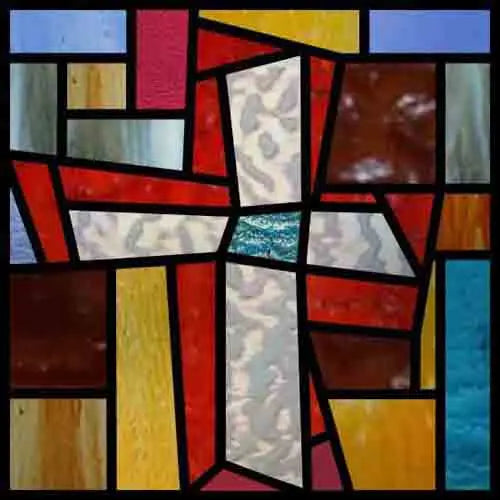 Custom Frosted Stained Glass Window Film,Sataic Cling Window Films,Retro Church Cross Dove Decor Foil Stickers Window Treatment