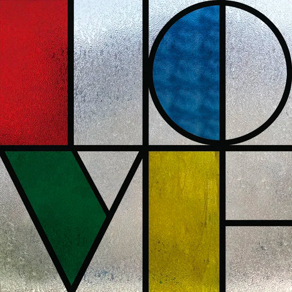 Window Film Frosted Stained Glass Films,Customized Art Design Mosaic Static Cling Sticker,Home Decor Foil Window Treatment