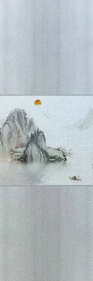 Custom Size Window Glass Films Window Film Static Cling Frosted Tree Mountain Posters For Bathroom Door Kitchen Office Home