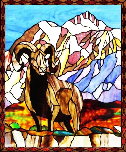 Stained Glass Window Film Frosted Glass Sticker Forest Customized Privacy Static Cling,Print Sticker,Bear,Office Home Decor