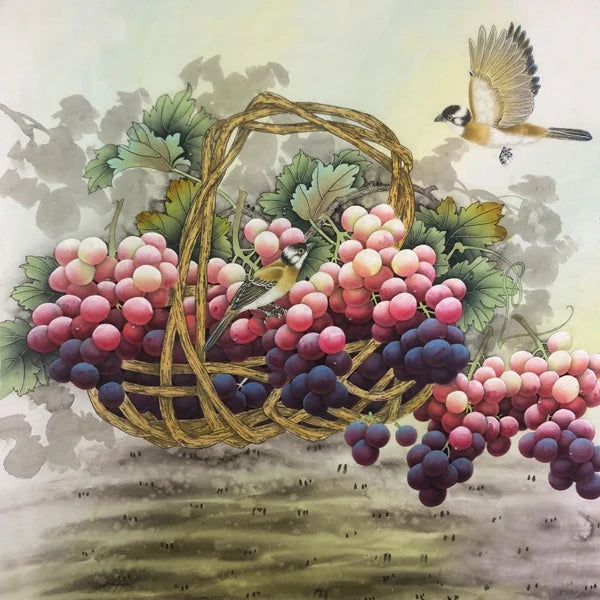 Custom size Glass Films,Frosted Decorative Window Film Grapes Design Static Cling Stained Glass Sticker,Custom fit Size or Shape