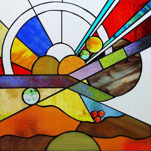 Window Film Frosted Stained Glass Films Static Cling Privacy Films Sun Moon Door Sticker Kitchen Bathroom Home Decor Customized