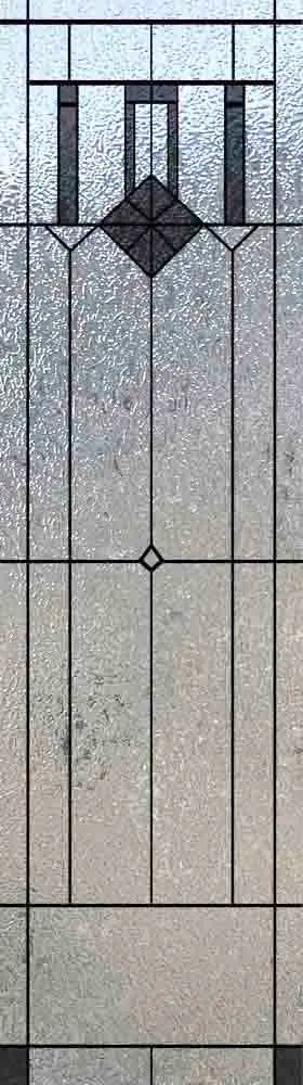 Custom Size Window Glass Films ,Privacy Window Stickers 3D Frosted Glass Film Prairie School Style Decorative Static Cling