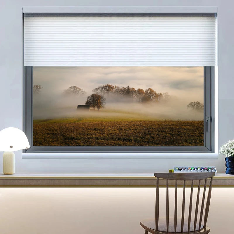 Forest Pattern Glass Films Window Sticker Static Cling Frosted Home Decor Private Tint-Film For Door Window Cabinet Wardrobe