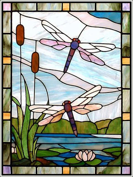 Window Film Frosted Stained Glass Films,Customized Static Cling Sticker,Privacy Protection Reusable Home-Decor Suncatcher