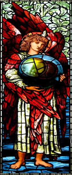 Customized Window Film Frosted Stained Glass Films Door Sticker,Creation of night and day,The First Day,for Office Home Decor