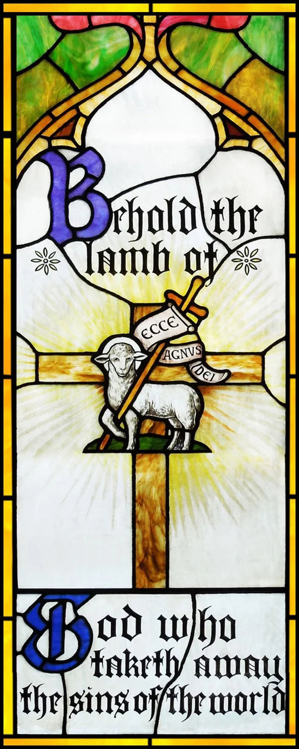 Window Film Frosted Stained Glass Films Door Sticker,Customized Crosses Static Cling Church Pattern for Office Home Decor