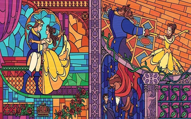 Custom Size Stained Glass Window Film, Frosted Glass Sticker, Kitchen, Kids Room, Door, Bathroom, Home Decor