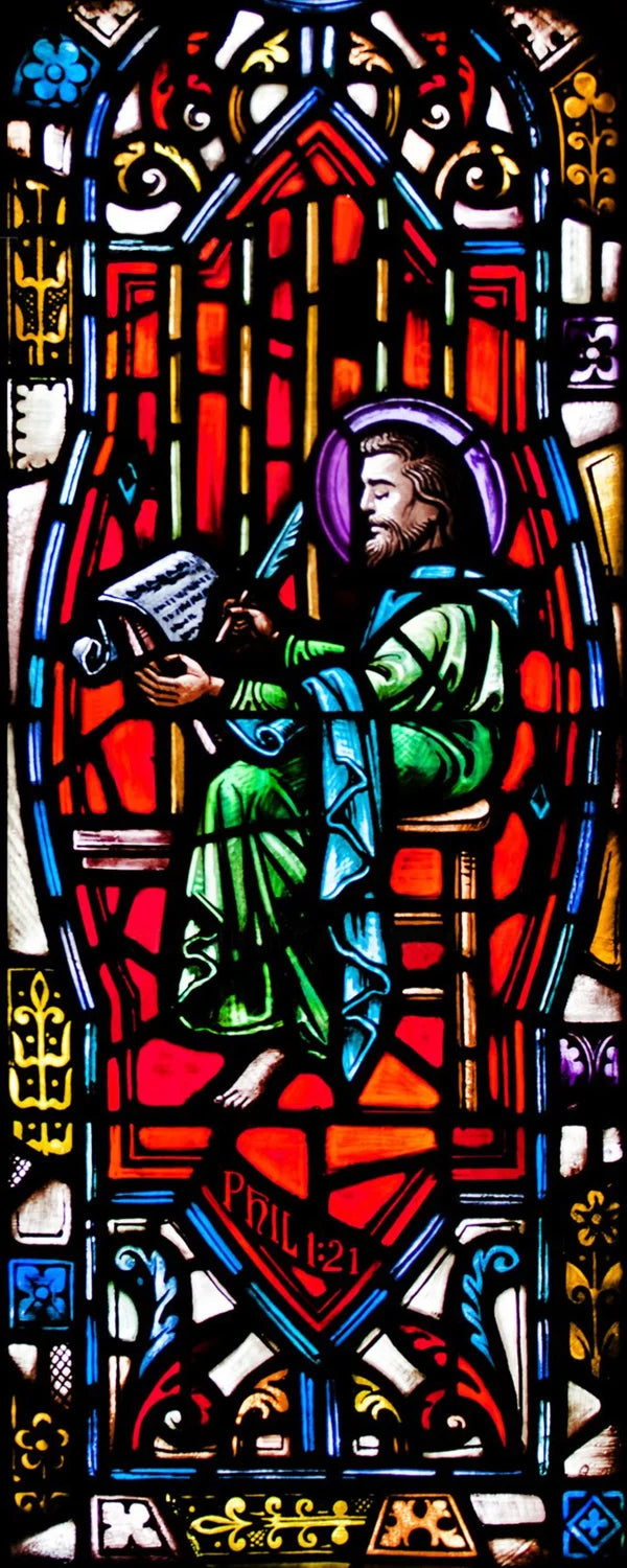 Window Film Frosted Stained Glass Films Door Sticker,Customized Crosses Static Cling Church Pattern for Office Home Decor