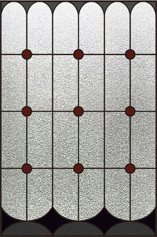 Custom Size Stained Glass Window Film Glue Free Frosted Glass Film Window Grille Bathroom Balcony Kitchen Window Privacy Film