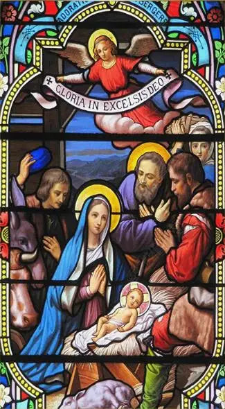 Custom Size Window Film, Stained Glass Films, Jesus Virgin Mary, Frosted Foil Door Stickers ，Church Poster, Home Decor