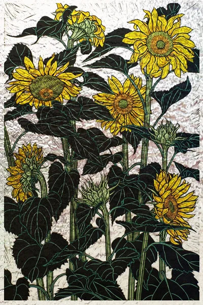 Stained Glass Window Film 3D Frosted Privacy Static Cling Door Stickers Plant Florl Custom Size  For Bathroom Office Home Decor