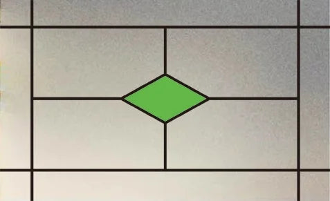 Custom size Window Film Stained Glass Films Frosted Privacy Film Static Cling Removable Sticker Japanese Type Retro Pattern