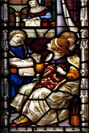 Custom size Window Film Stained Glass Films Jesus Christ Virgin Mary Window Sticker Paper Door Stickers European Church Style