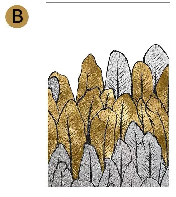 Custom Glass Films Window Film Electrostatic Frosted Sticker Door Stickers Waterproof Home Decor Gold Black White Leaf Pattern