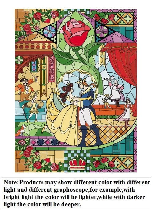 Stained Glass Wndow Film Frosted Glass Sticker Forest Custom Size Princess Prince For Kids Room Door Light Box Poster Home Decor