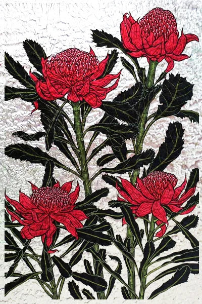 Stained Glass Window Film 3D Frosted Privacy Static Cling Door Stickers Plant Florl Custom Size  For Bathroom Office Home Decor