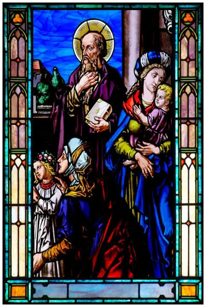 Window Film Frosted Stained Glass Films,Customized Chris/Jesus/Mary Pictures,Church, Chapel Prayer Room Home Decor