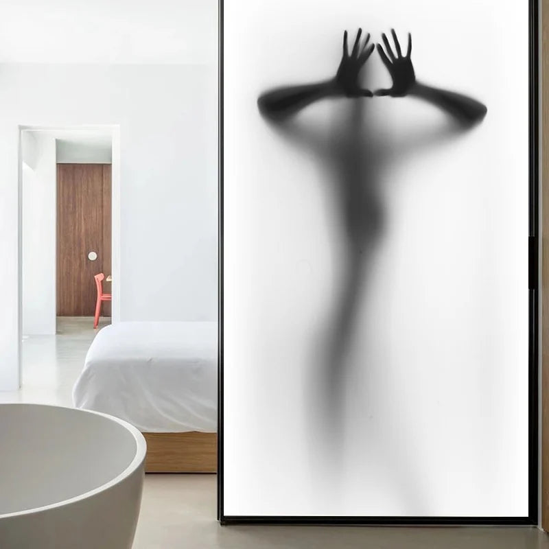 Custom Size Window Glass Films Window Film Static Cling Art Pictures Beauty Women Nude Girl Shower Nordic Obscure Posters