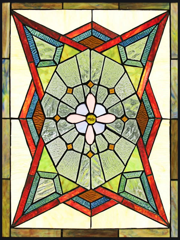 Window Film Frosted Stained Glass Films Customized Victorian-style Static Cling Sticker Kitchen Bathroom Substitute for Curtains