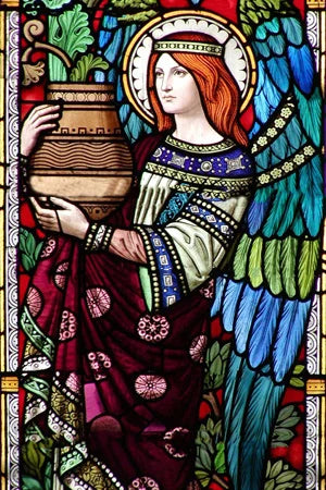 Custom size Window Film Stained Glass Films Jesus Christ Virgin Mary Window Sticker Paper Door Stickers European Church Style