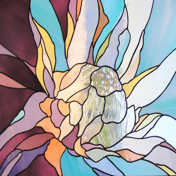 Window Film Frosted Stained Glass Films European Static Cling Privacy Films Door Sticker Kitchen Office Home Decor Customized