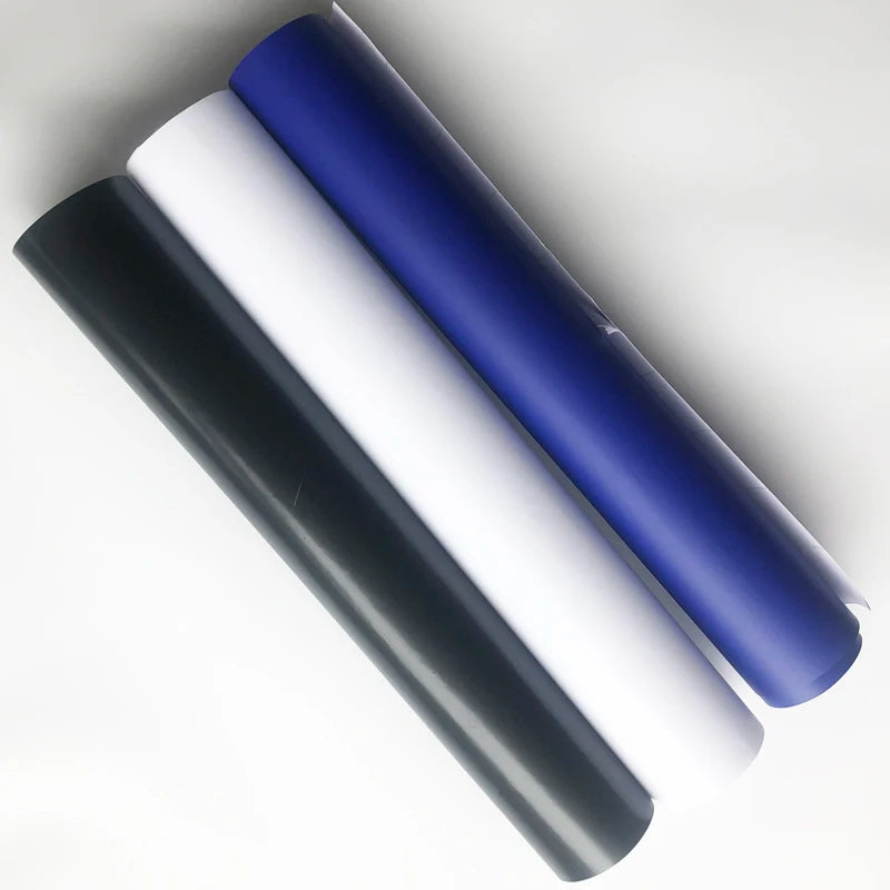 Aquarium Background Glass Sticker, Ocean Landscape Poster, Fish Tank Films, Black, White, Blue, 3 Colors, 50cm x 100cm