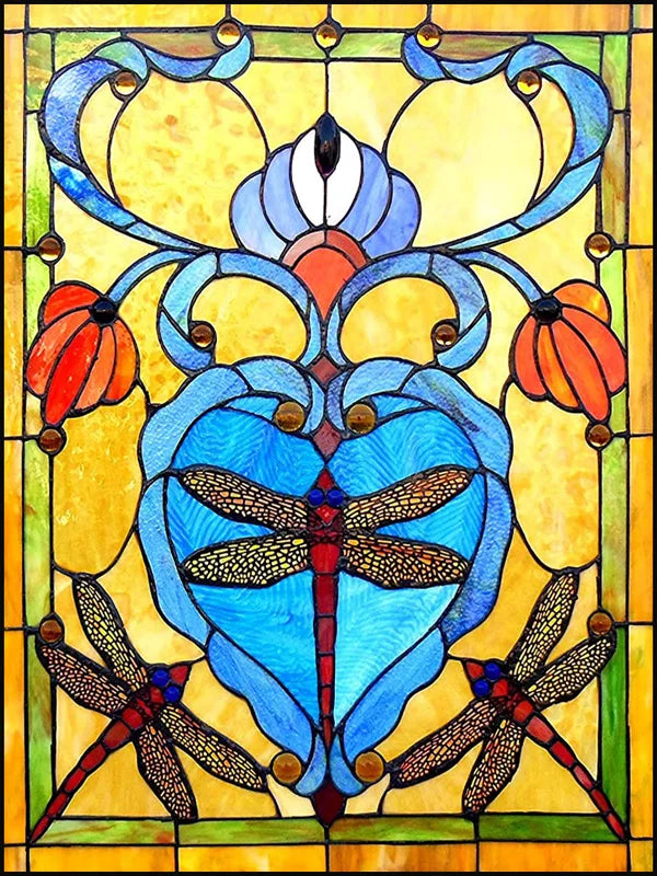 Window Film Frosted Stained Glass Films Customized Victorian-style Static Cling Sticker Kitchen Bathroom Substitute for Curtains