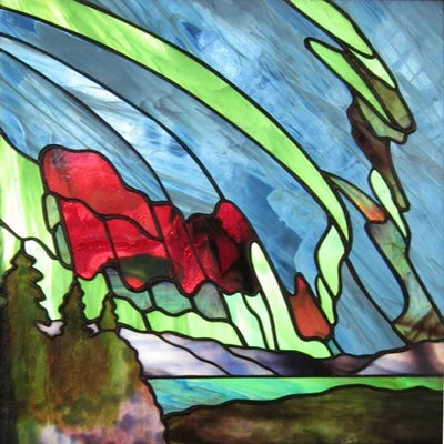 Window Film Frosted Stained Glass Films,Customized Static Cling Stickers,Shower Bathroom Kithchen Skylight Decor Scenic Tree