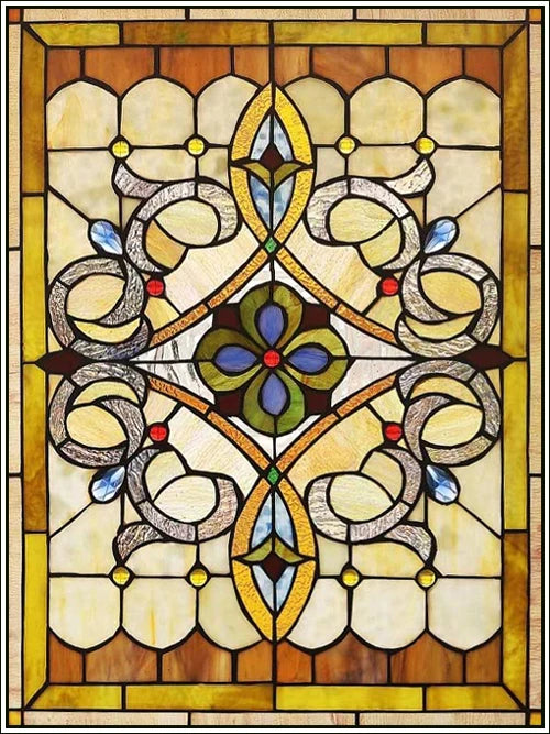 Window Film Frosted Stained Glass Films,Customized Static Cling Sticker,Privacy Protection Reusable Home-Decor Suncatcher