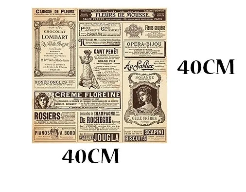 Custom Glass Window Film Static Frosted Glass Films Sticker Door Stickers ,Waterproof For Bathroom Easy To Install Retro Newspar