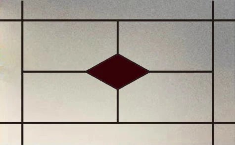 Custom size Window Film Stained Glass Films Frosted Privacy Film Static Cling Removable Sticker Japanese Type Retro Pattern