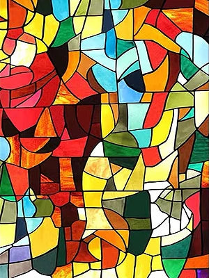 Window Film Frosted Stained Glass Films Rainbow Effect Privacy Decorative Static Cling Sticker For Home Kitchen Bathroom Office