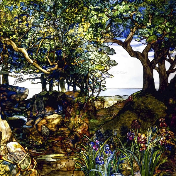 Stained Glass Window Film, Frosted Privacy, Static Cling, Retro Sticker for Bathroom, Cabinet, Door, Home Decor, Skylight Covers