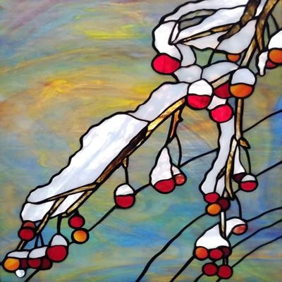 Window Film Frosted Stained Glass Films,Customized Static Cling Stickers,Shower Bathroom Kithchen Skylight Decor Scenic Tree