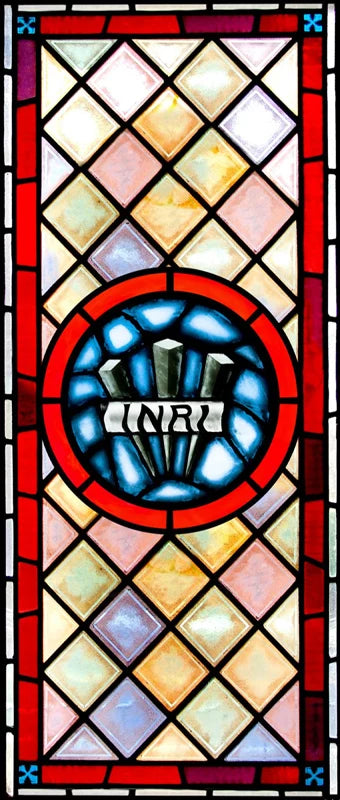 Window Film Frosted Stained Glass Films,Customized Religious Symbols Cross Christ Picture,Static Cling Sticker For Door Glass