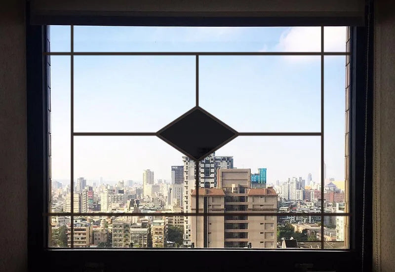 Custom Size 2 Double Sided Glass Door Window Film,Decals Sticker,Alert Birds,Dogs,Kids,Guests.Warn Protect Safety Static Cling