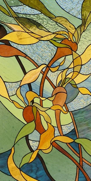 Custom Size Stained Glass Window Film Frosted Flower Glass Films Home Foil Door Stickers Bathroom Kitchen Static Cling Poster