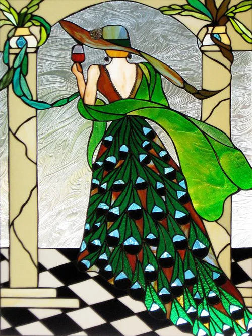 Frosted Stained Glass Films,Customized, Multicolored Static Cling,Privacy Protection, Reusable, Removable, Home-Decor