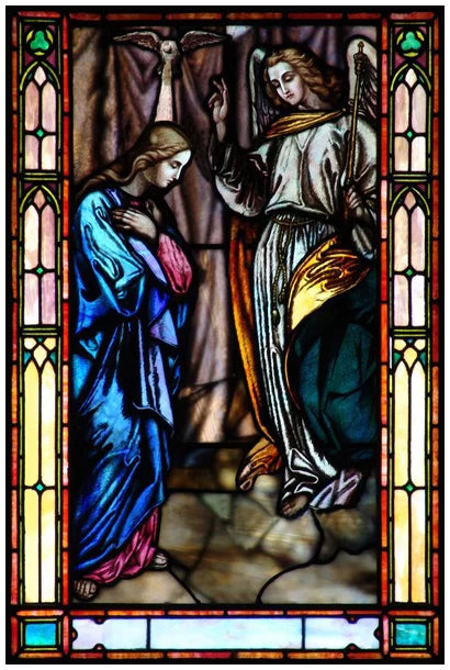 Window Film Frosted Stained Glass Films,Customized Chris/Jesus/Mary Pictures,Church, Chapel Prayer Room Home Decor