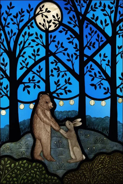 Custom Size Stained Glass Window Film Decorative Frosted Privacy Sticker Non Adhesive Static Cling Removable Retro Village Life