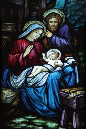 Custom size Window Film Stained Glass Films Jesus Christ Virgin Mary Window Sticker Paper Door Stickers European Church Style