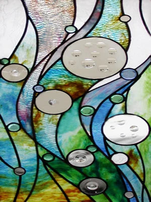 Window Film Frosted Stained Glass Films Rainbow Effect Privacy Decorative Static Cling Sticker For Home Kitchen Bathroom Office