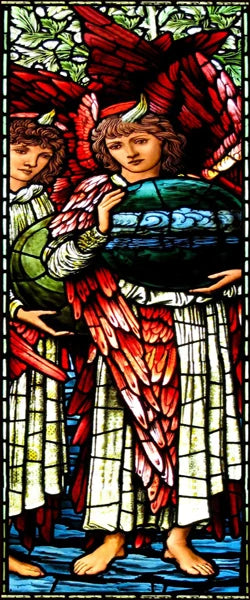 Customized Window Film Frosted Stained Glass Films Door Sticker,Creation of night and day,The First Day,for Office Home Decor