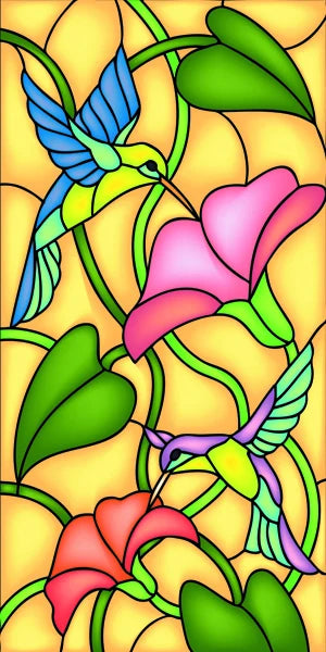 Customized Size Stained Glass Film Window Films Static Cling Frosted Church Sticker Bathroom Kitchen Cupboard Door Home Decor