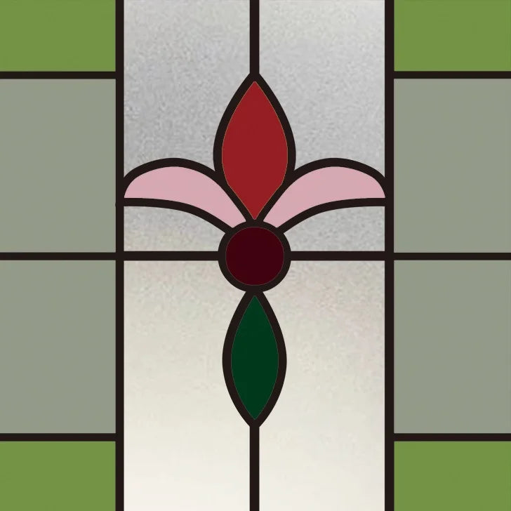 Custom size Window Film Stained Glass Films Frosted Privacy Film Static Cling Removable Sticker Bedroom Kitchen Bathroom Decor